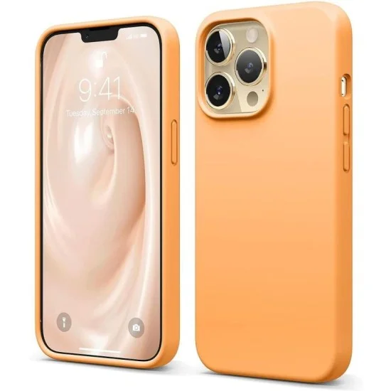 Cover Iphone 13 Pro Silicone Elago - Orange